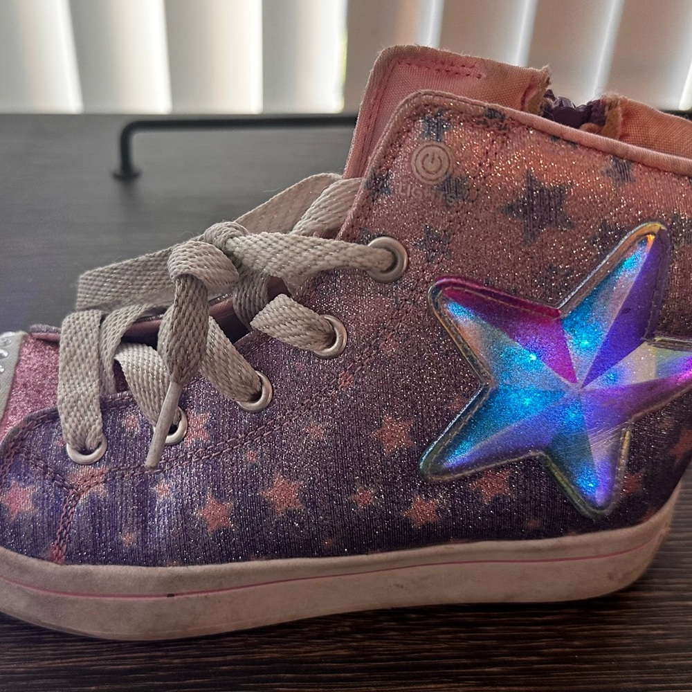 Skechers twinkle toes (see cover shot)